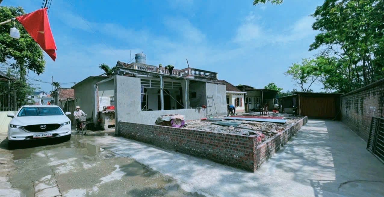 Bán đất diện tích 80m2,mặt tiền 6.66m,trục chính ô tô tránh,Phụng Thượng,Phúc Thọ - Ảnh chính
